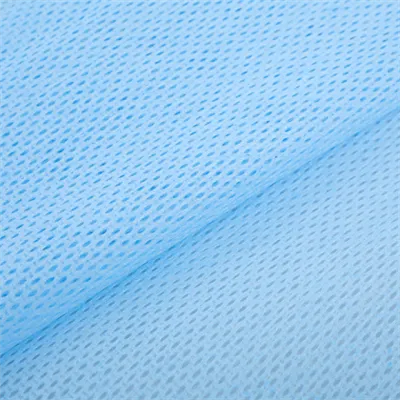 Plava mrežasta rola od netkanog materijala Spunlace