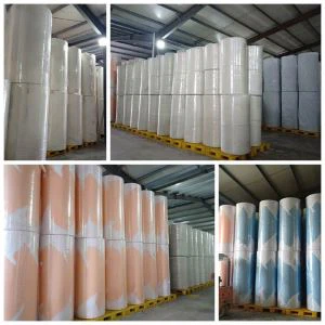Cellulose & Polypropylene Spunlace netkanih tkanina Master Reel Factory
